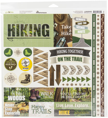 Reminisce Collection Kit 12"X12"-Take A Hike