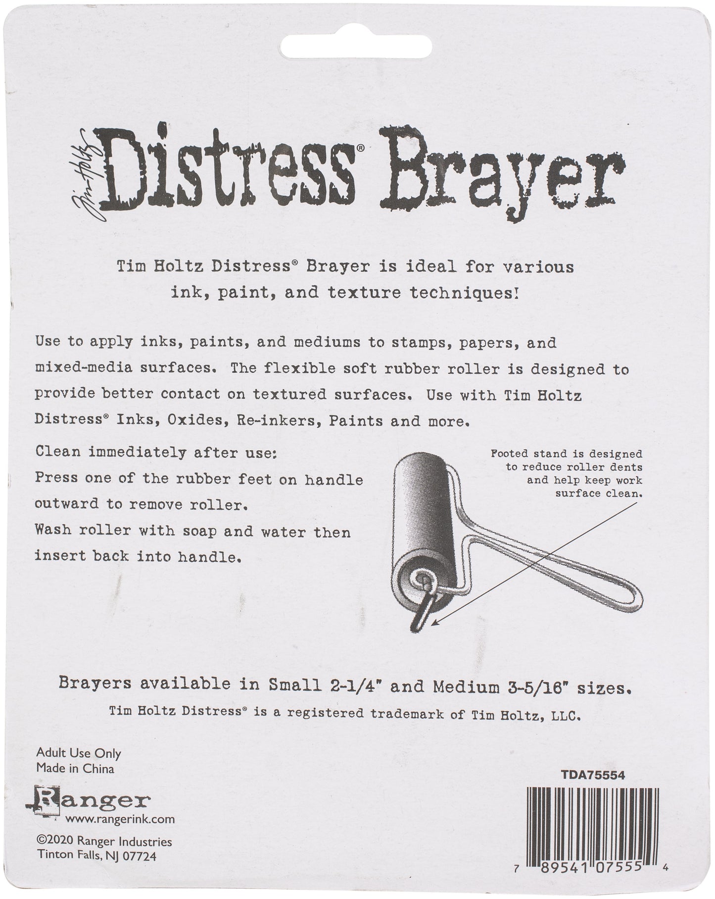 Tim Holtz Distress Brayer-Medium