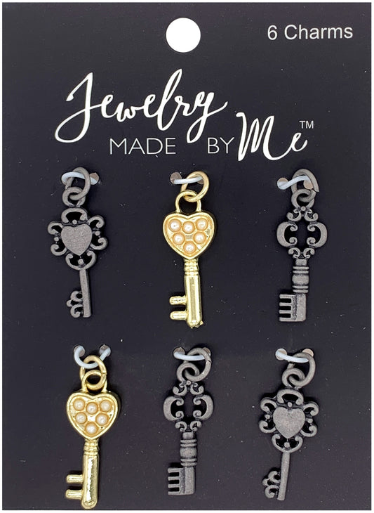 Charms 6/Pkg-Key