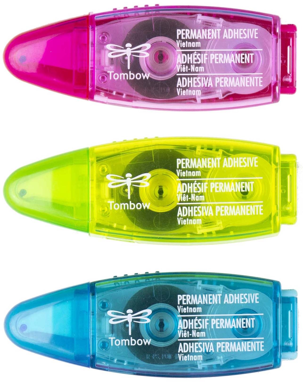 Tombow MONO Power Mini Glue Tape 3/Pkg-1/3"X276"