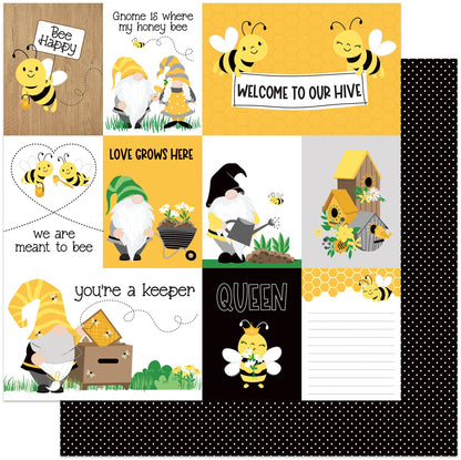 Sweet As Honey Double-Sided Cardstock 12"X12"-Sunflowers