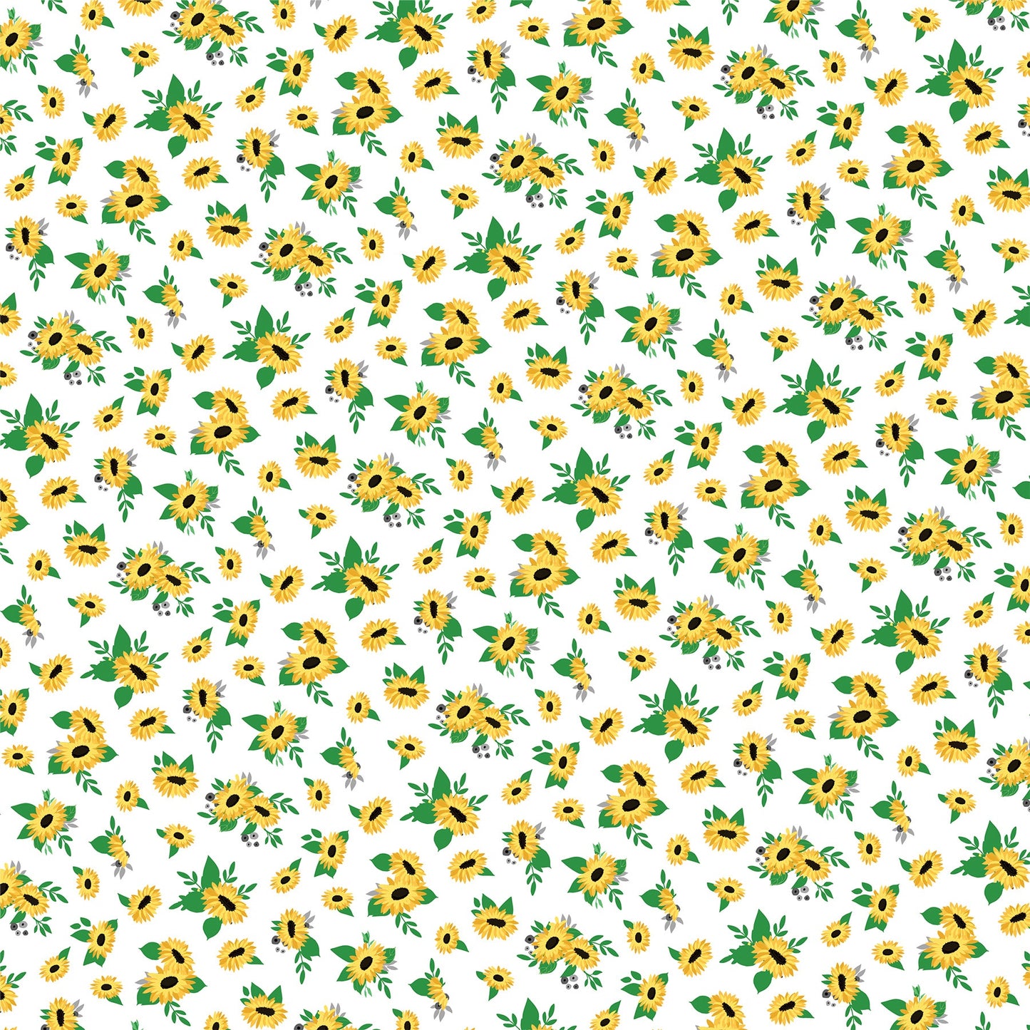 Sweet As Honey Double-Sided Cardstock 12"X12"-Sunflowers