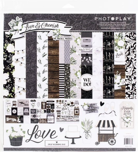 PhotoPlay Collection Pack 12"X12"-Love & Cherish