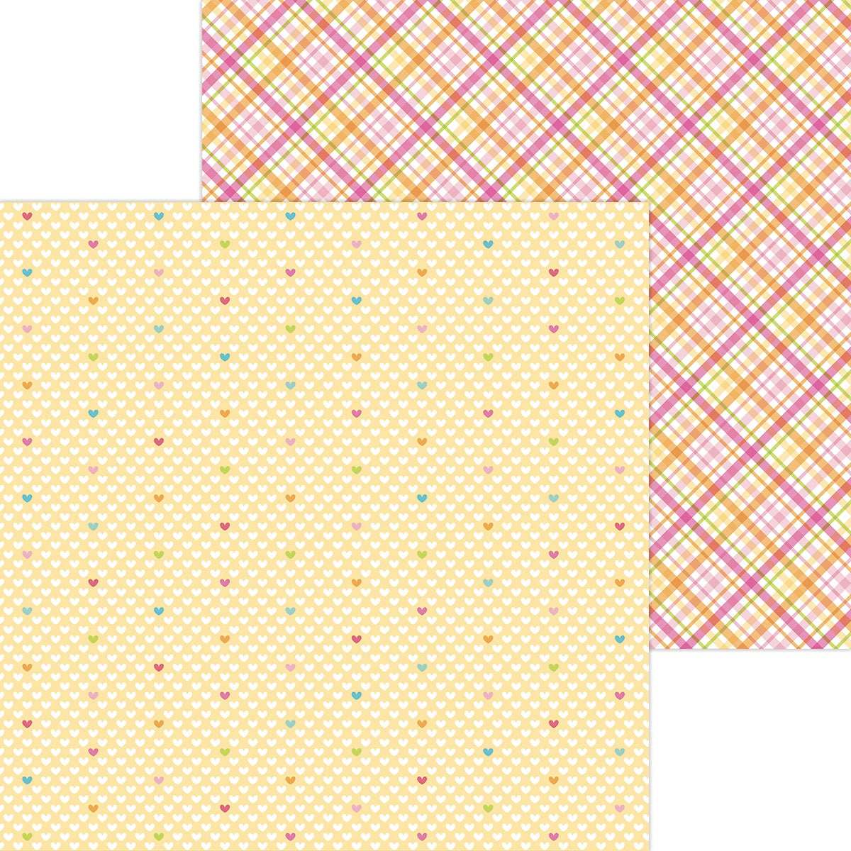 Cute & Crafty Double-Sided Cardstock 12"X12"- Select Style