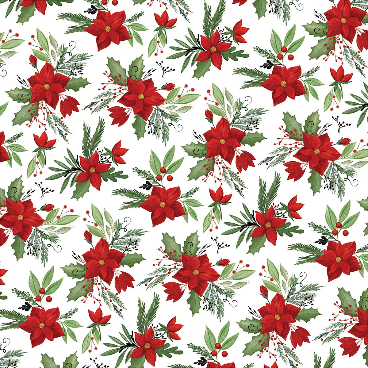 Home For Christmas Double-Sided Cardstock 12"X12"- Select Style