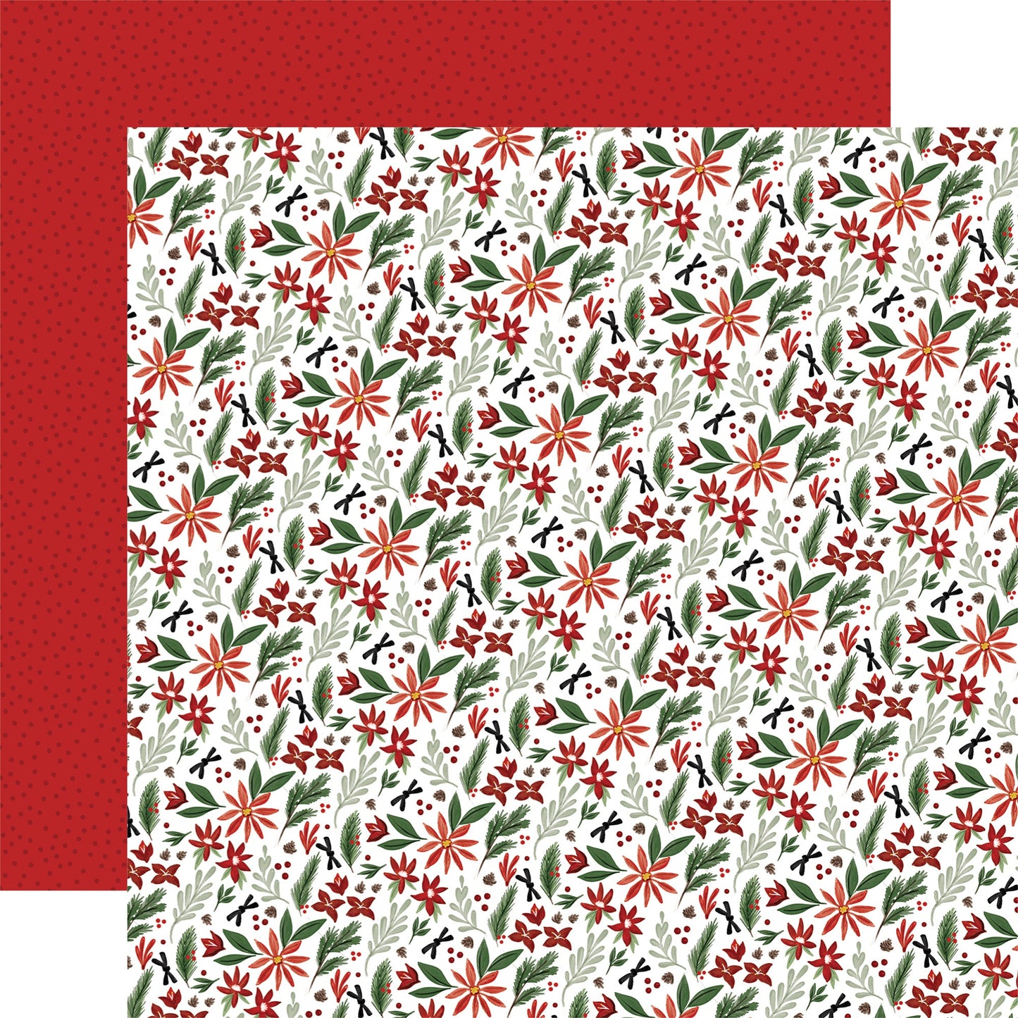 Home For Christmas Double-Sided Cardstock 12"X12"- Select Style