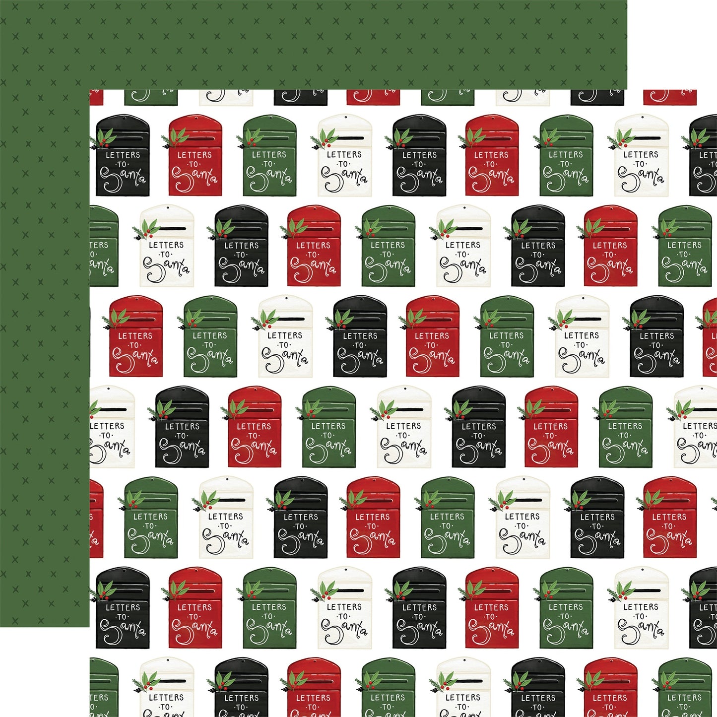 Home For Christmas Double-Sided Cardstock 12"X12"- Select Style