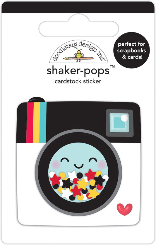 Doodlebug Shaker-Pops 3D Stickers-Magical Memories