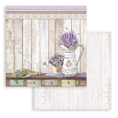 Stamperia Double-Sided Paper Pad 8"X8" 10/Pkg-Provence, 10 Designs/1 Each