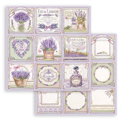 Stamperia Double-Sided Paper Pad 8"X8" 10/Pkg-Provence, 10 Designs/1 Each