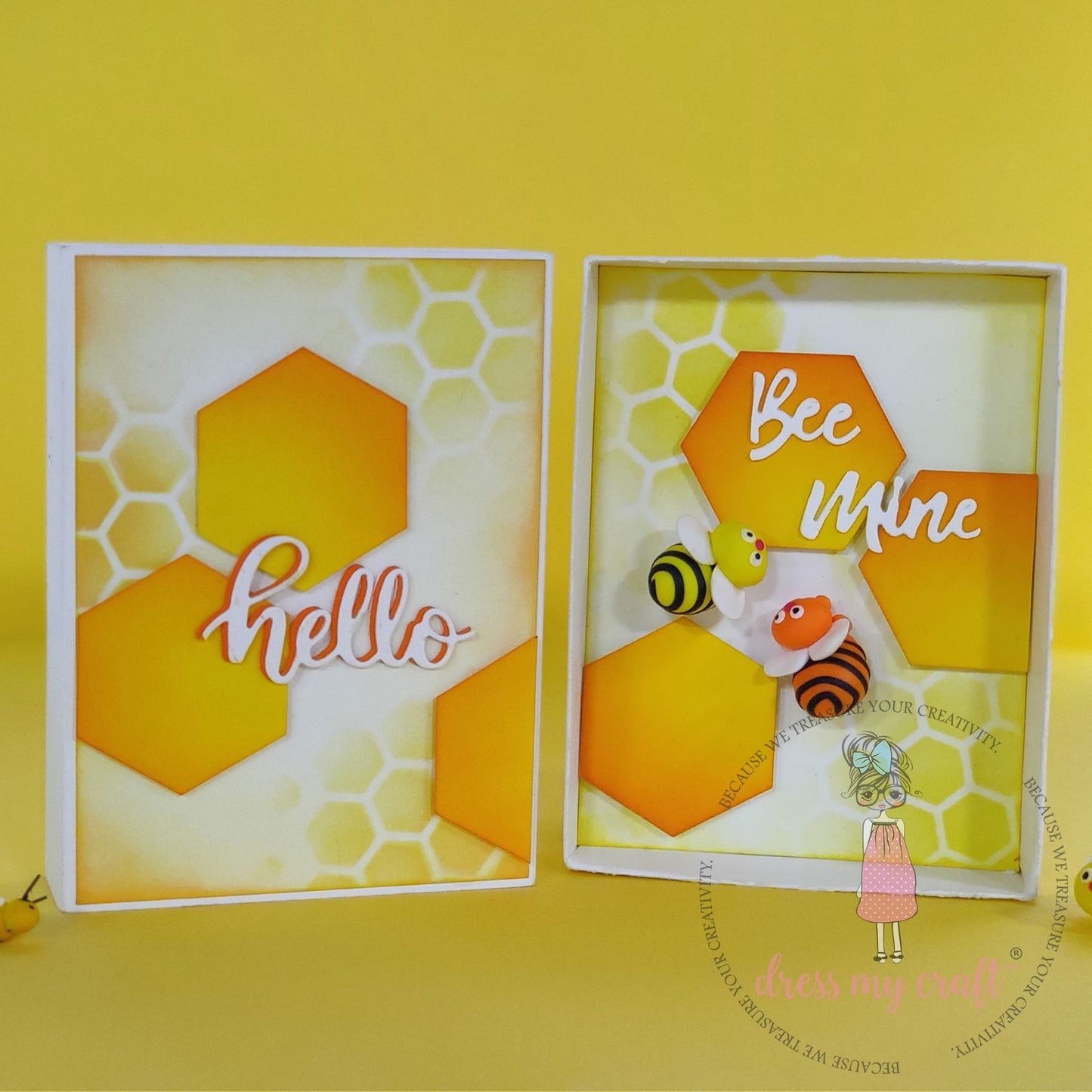 Dress My Craft Designer Punch-Hexagon 1.5"