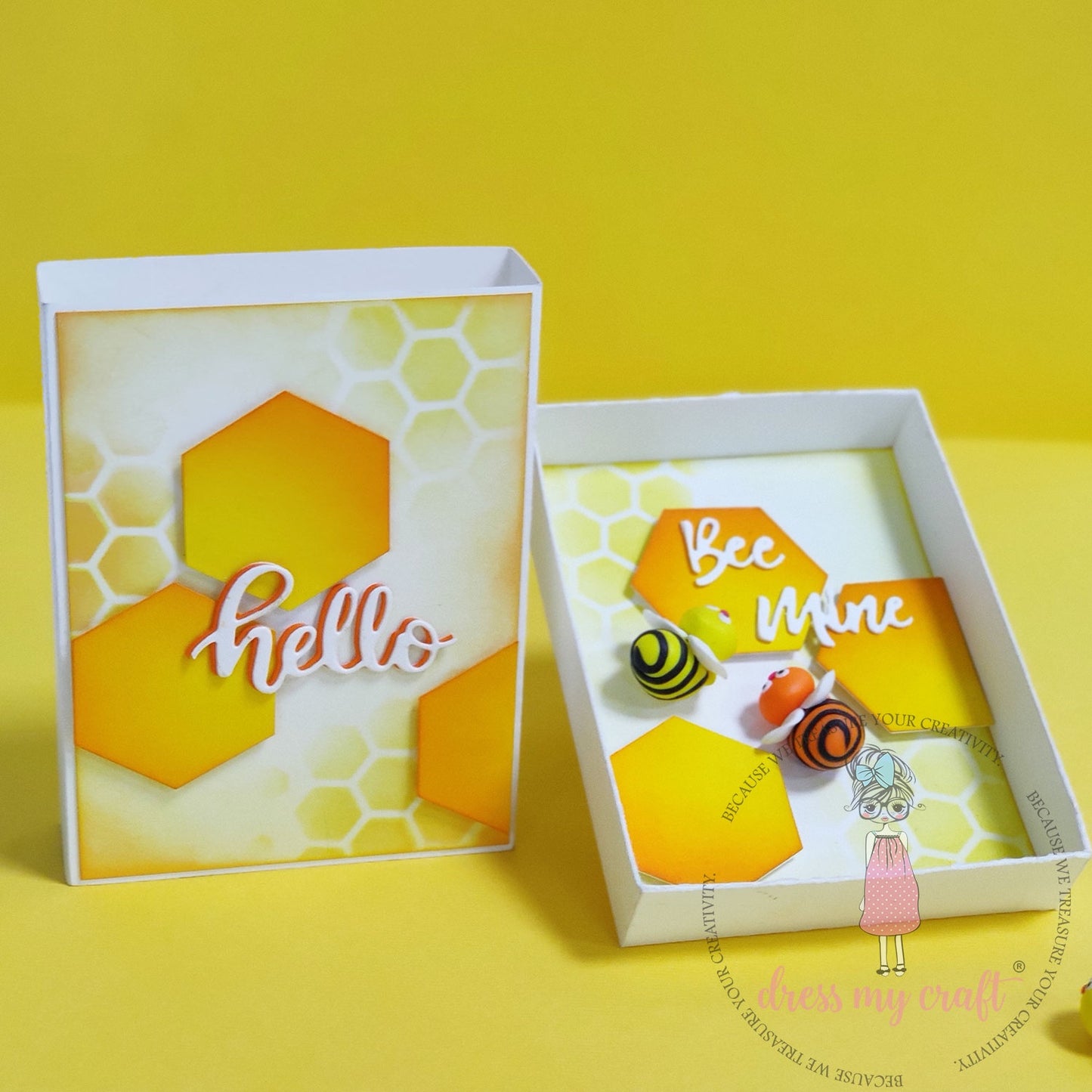 Dress My Craft Designer Punch-Hexagon 1.5"