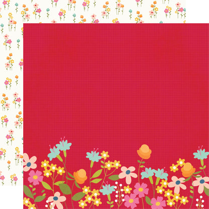 Summer Lovin' Double-Sided Cardstock 12"X12"-4"X6" Elements