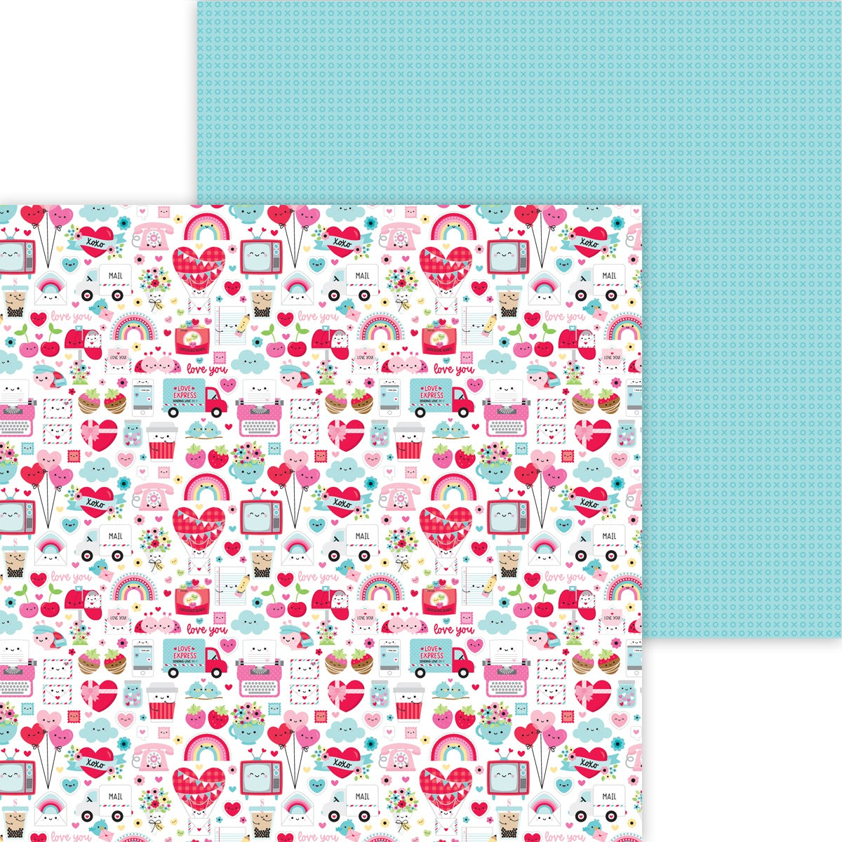 Lots Of Love Double-Sided Cardstock 12"X12"-Sprinkled With Love