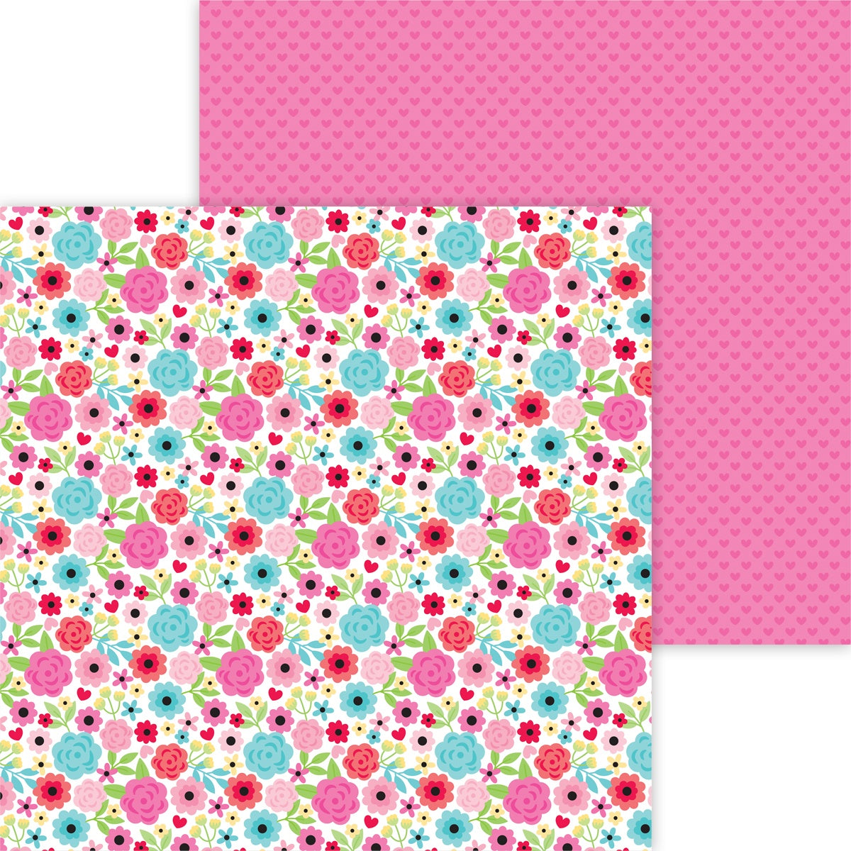 Lots Of Love Double-Sided Cardstock 12"X12"-Sprinkled With Love