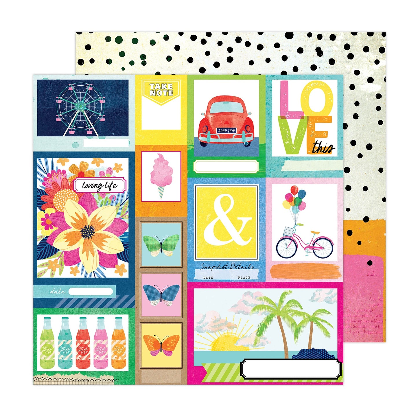 Vicki Boutin Sweet Rush Double-Sided Cardstock 12"X12"-Select Style