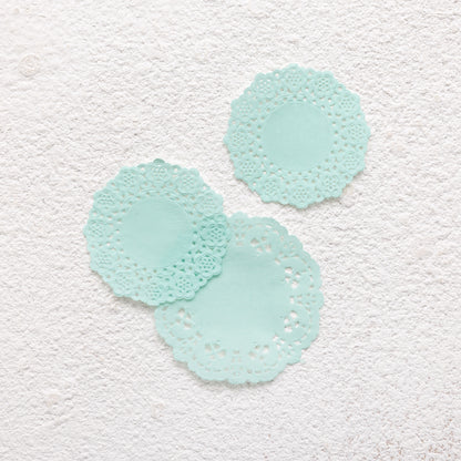 Beautiful Things Teal Doilies 60/Pkg-