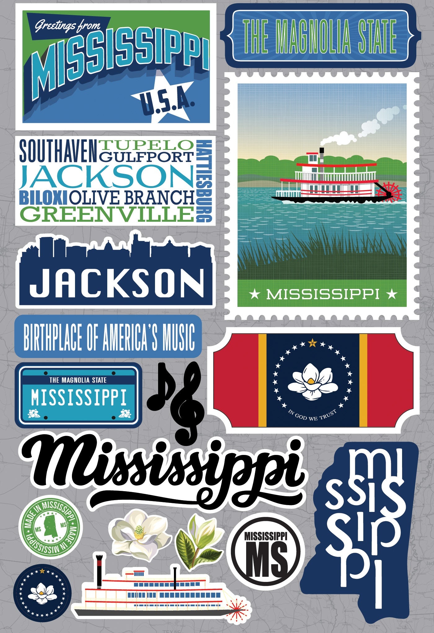 Reminisce Jet Setters 3.0 Dimensional Stickers-Select Style