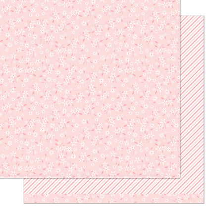 Flower Market Double-Sided Cardstock 12"X12"-Brunia