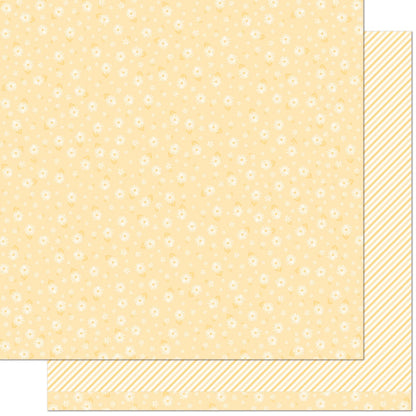 Flower Market Double-Sided Cardstock 12"X12"-Brunia