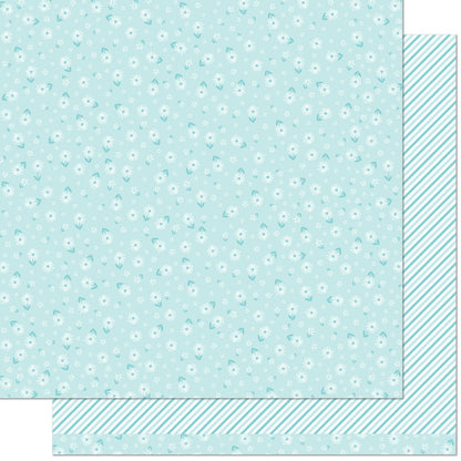 Flower Market Double-Sided Cardstock 12"X12"-Brunia