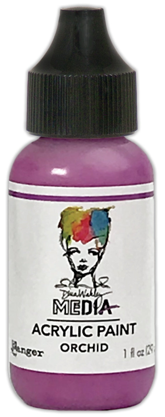 Dina Wakley Media Acrylic Paint 1oz-White