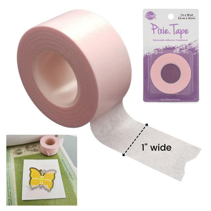 iCraft Pixie Tape Removable Tape-1"X20yd