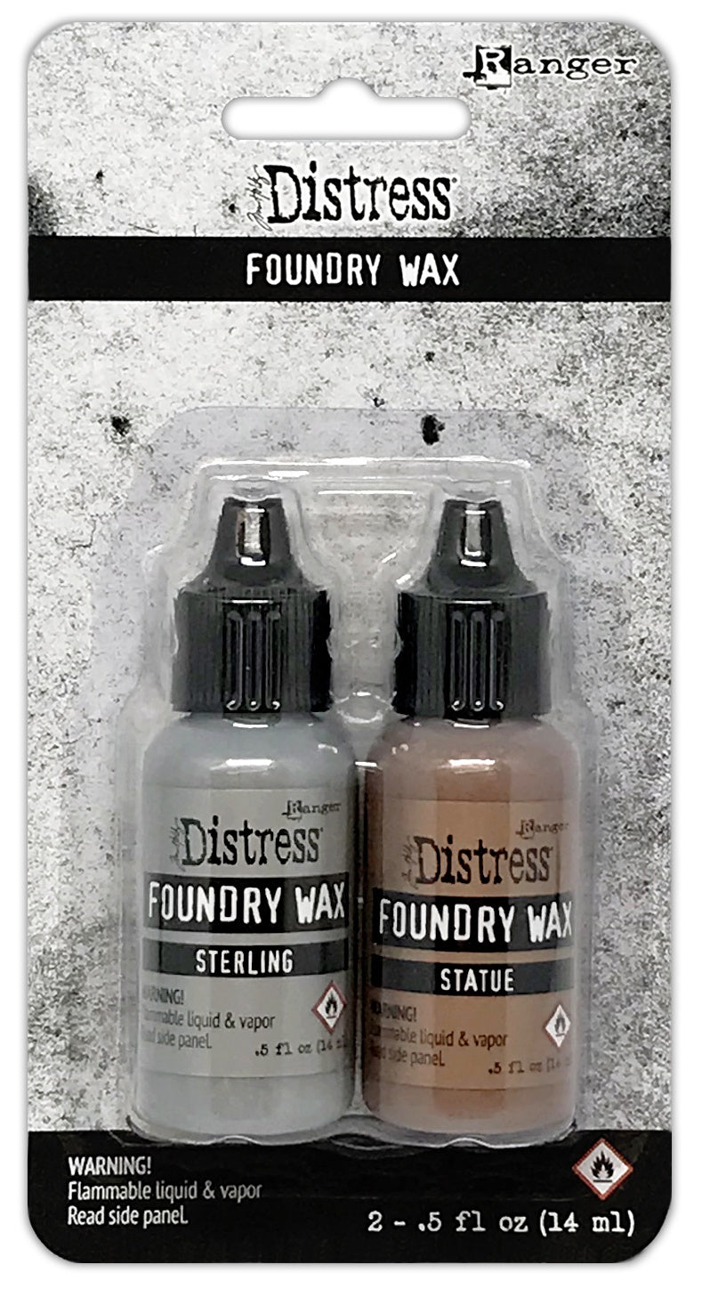 Tim Holtz Distress Foundry Wax Kit-Gilded/Mined