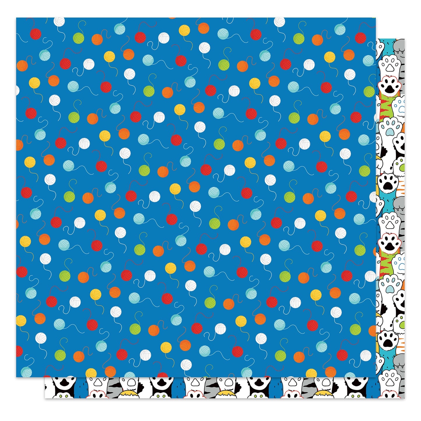 Meow Double-Sided Cardstock 12"X12"-Select Style (Cat)