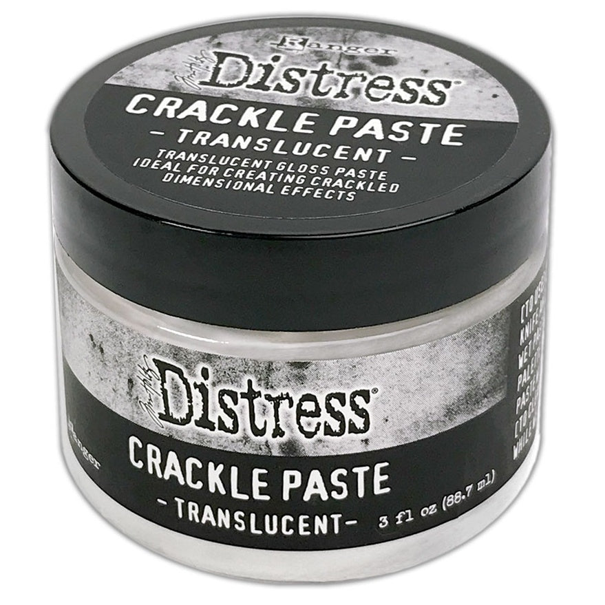 Tim Holtz Distress Crackle Paste 3oz-Translucent