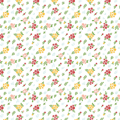 Fun On The Farm Double-Sided Cardstock 12"X12"-Farm Flowers