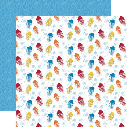 Sea Life Double-Sided Cardstock 12"X12"-Coral Reef