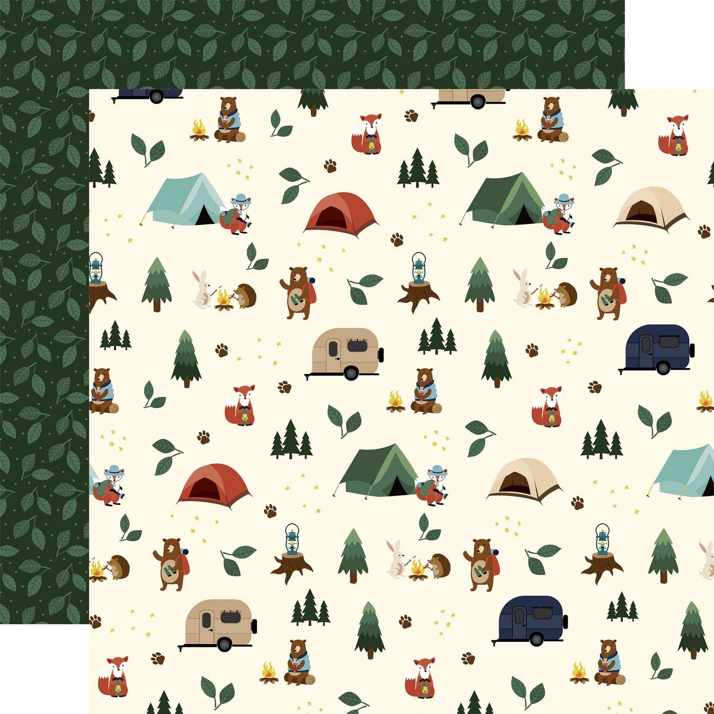 Call Of The Wild Double-Sided Cardstock 12"X12"-Forest Frenzy