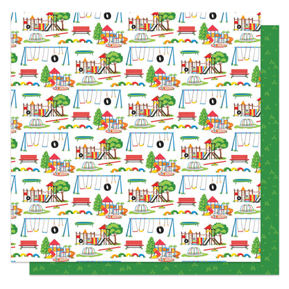 Go Outside And Play Double-Sided Cardstock 12"X12"-Select Style