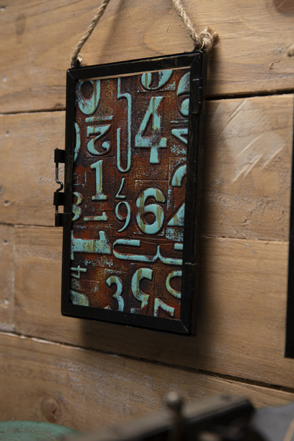 Sizzix 3D Texture Fades Embossing Folder By Tim Holtz-Numbered