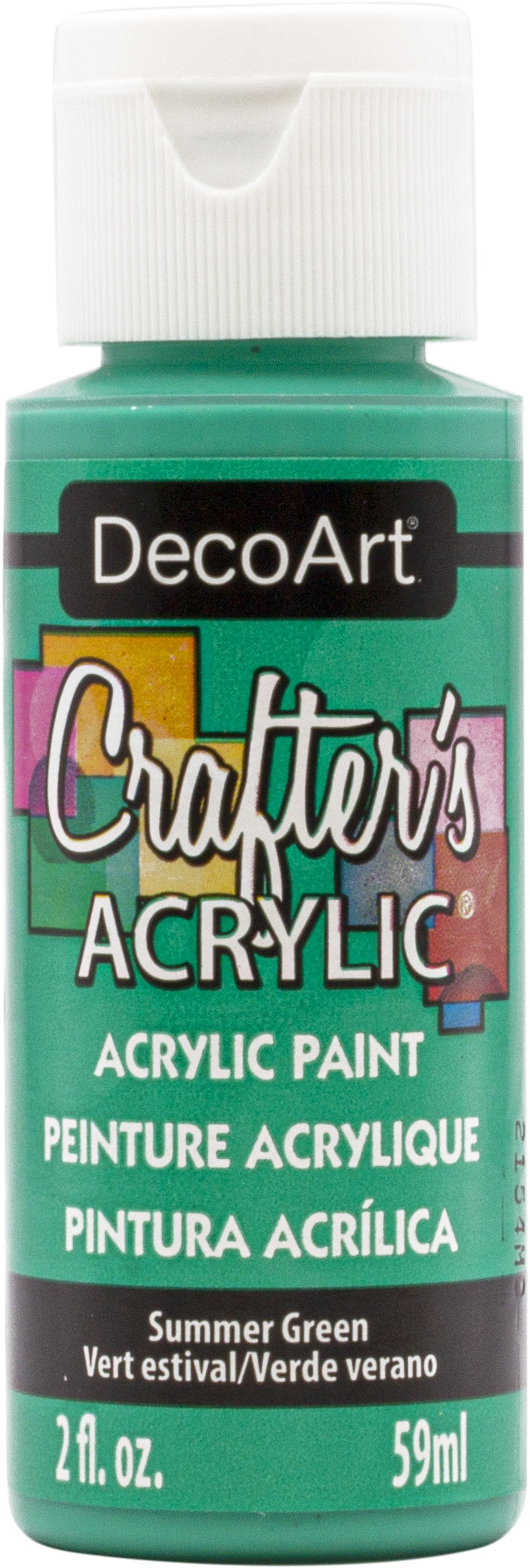 DecoArt Crafter's Acrylic All-Purpose Paint 2oz-White