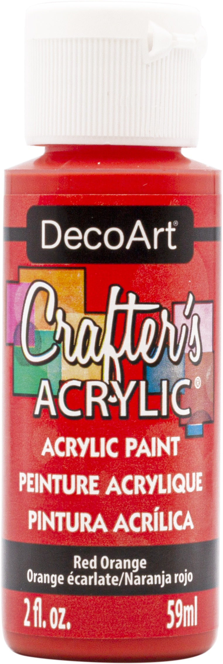 DecoArt Crafter's Acrylic All-Purpose Paint 2oz-White