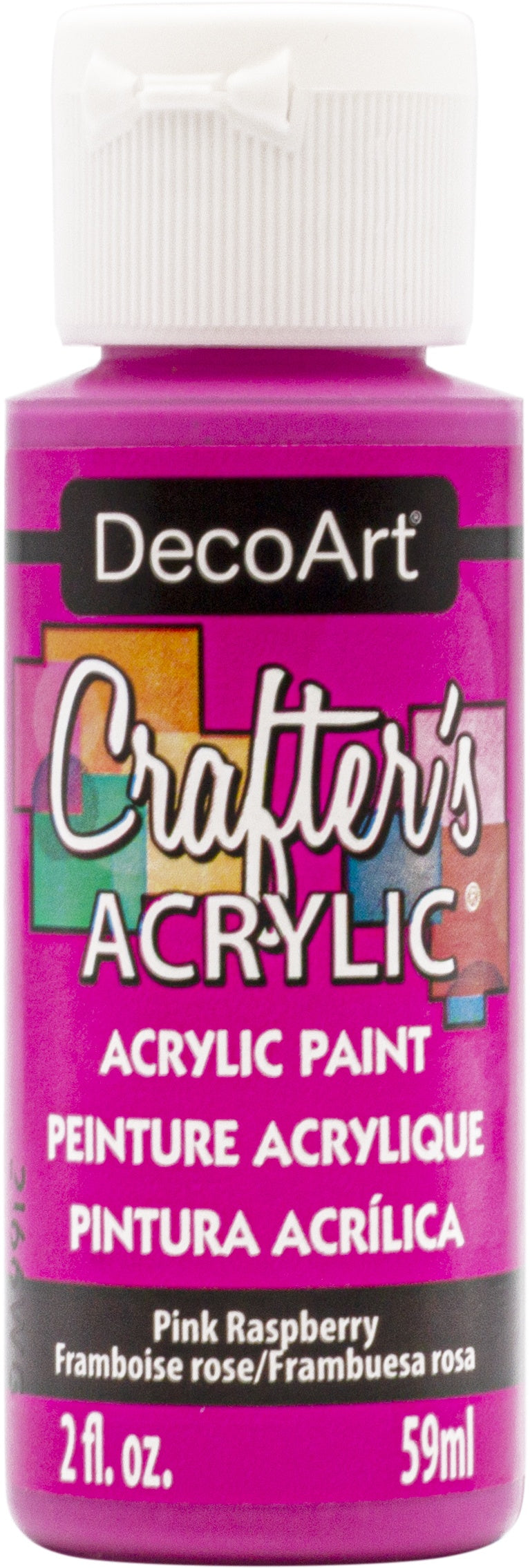 DecoArt Crafter's Acrylic All-Purpose Paint 2oz-White