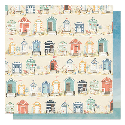 Beach Vibes Double-Sided Cardstock 12"X12"-Coastal