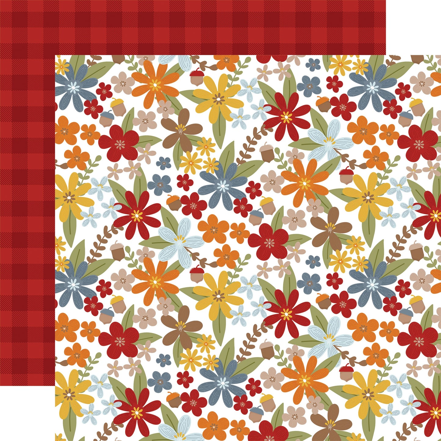 Fall Fever Double-Sided Cardstock 12"X12"-Flavors Of Fall