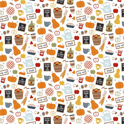 Fall Fever Double-Sided Cardstock 12"X12"-Flavors Of Fall