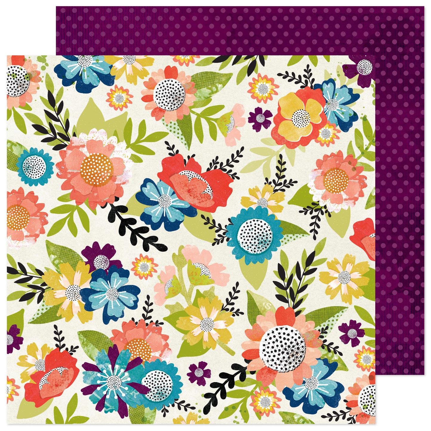 Vicki Boutin Print Shop Double-Sided Cardstock 12"X12"-Select Style