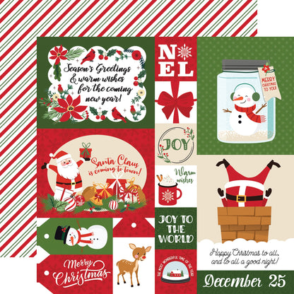 The Magic Of Christmas Double-Sided Cardstock 12"X12"-Select Style