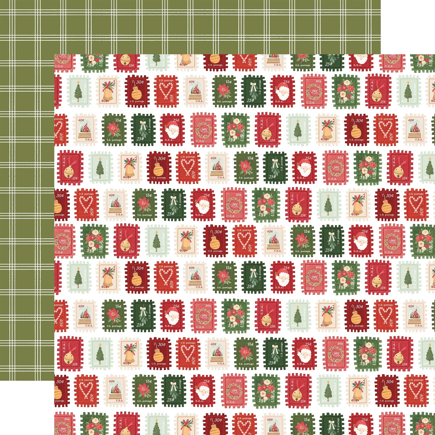 Letters To Santa Double-Sided Cardstock 12"X12"-Christmas Tree Farm