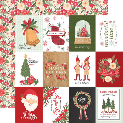 Letters To Santa Double-Sided Cardstock 12"X12"-Christmas Tree Farm