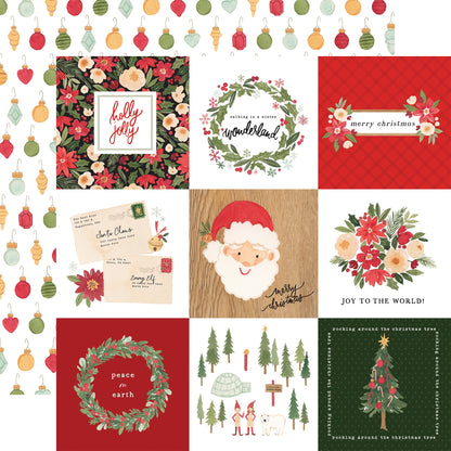 Letters To Santa Double-Sided Cardstock 12"X12"-Christmas Tree Farm