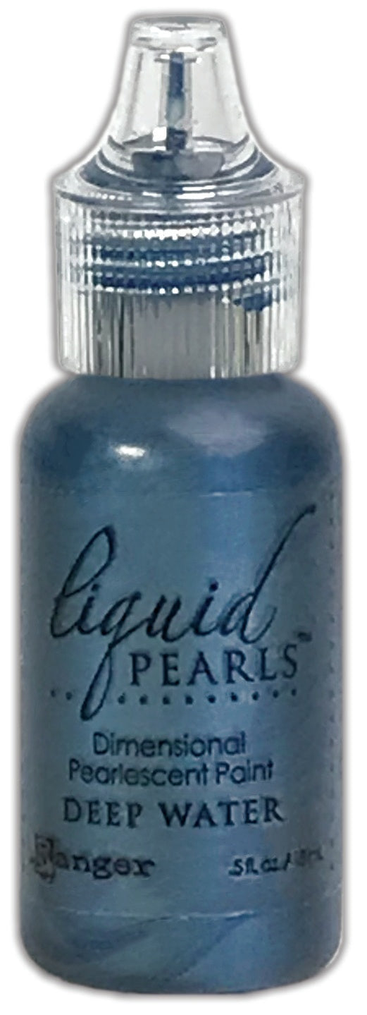 Liquid Pearls Dimensional Pearlescent Paint .5oz-White Opal