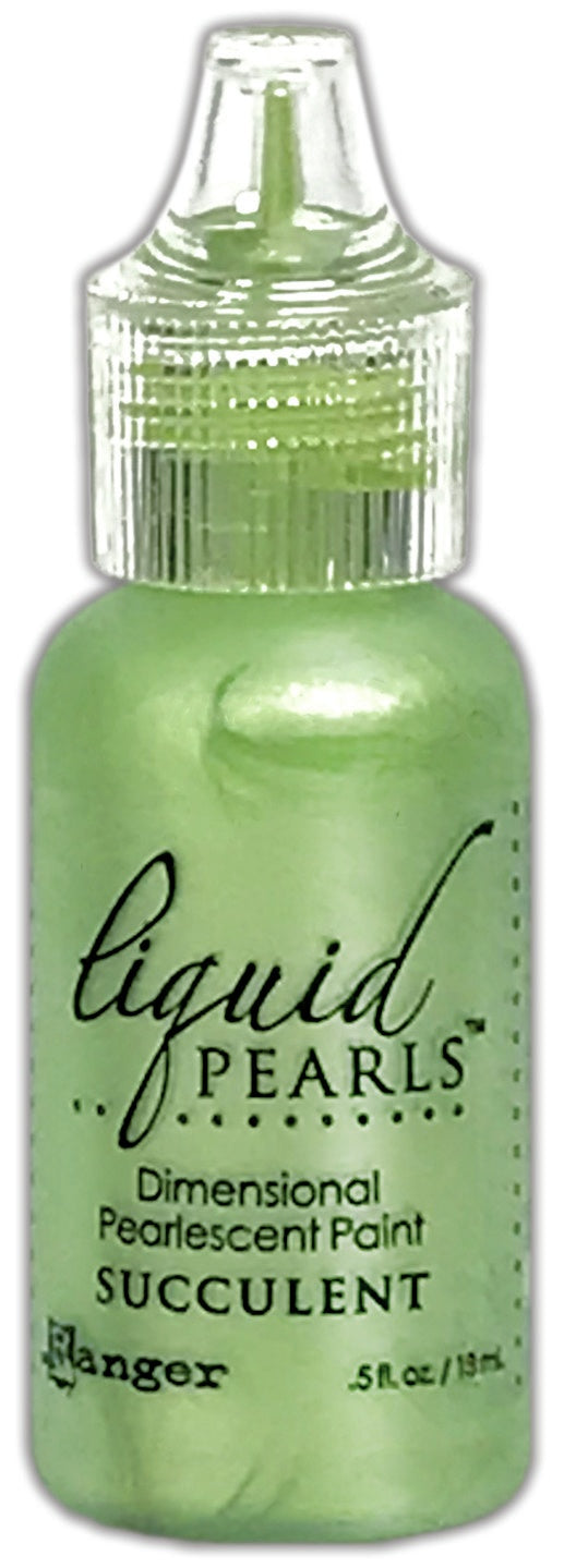 Liquid Pearls Dimensional Pearlescent Paint .5oz-White Opal