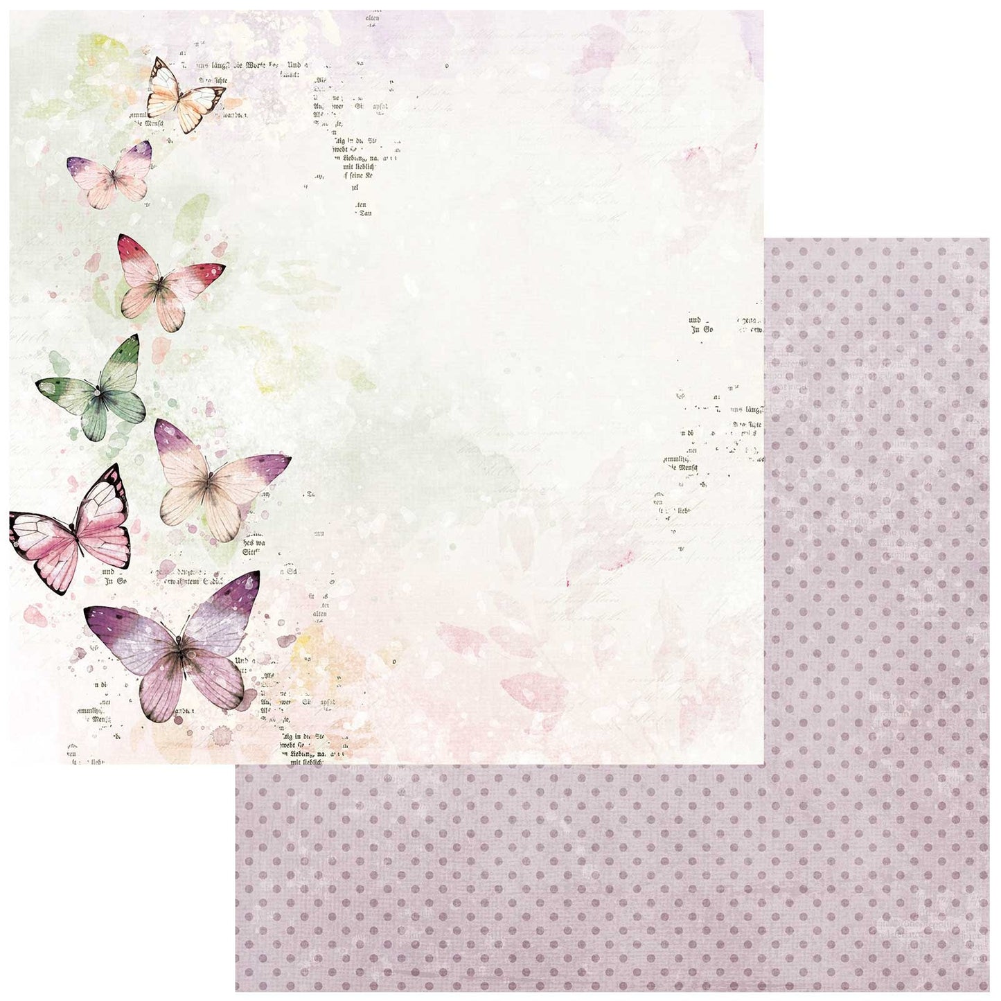 ARToptions Plum Grove Double-Sided Cardstock 12"X12"-Flight Of Fancies