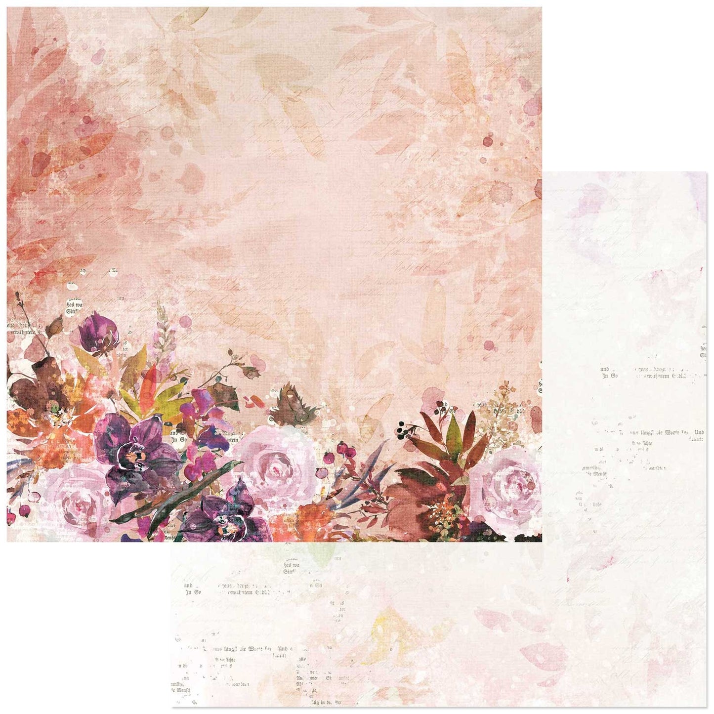 ARToptions Plum Grove Double-Sided Cardstock 12"X12"-Flight Of Fancies